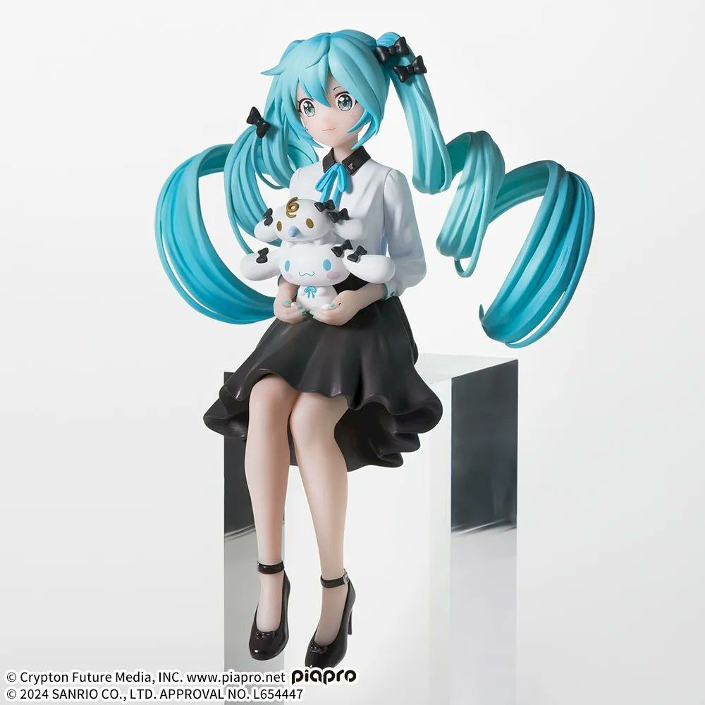 Hatsune Miku x Cinnamoroll - Premium Chokonose Figure - Sumashi Ver