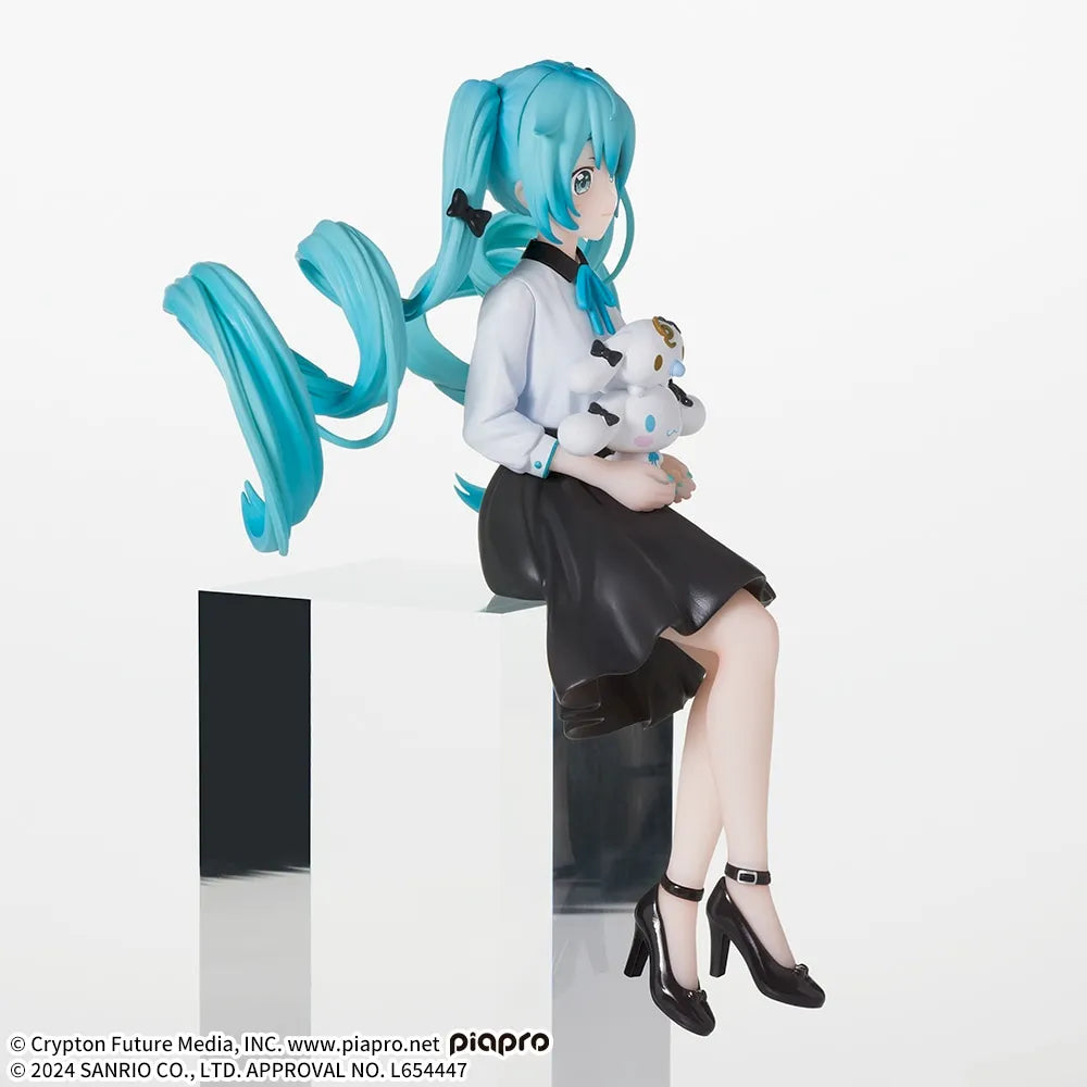 Hatsune Miku x Cinnamoroll - Premium Chokonose Figure - Sumashi Ver