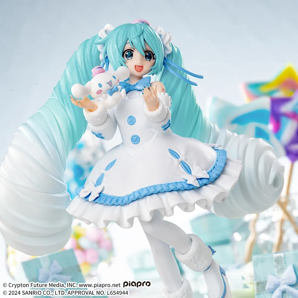 Hatsune Miku x Cinnamoroll - Luminasta - White Dress Ver