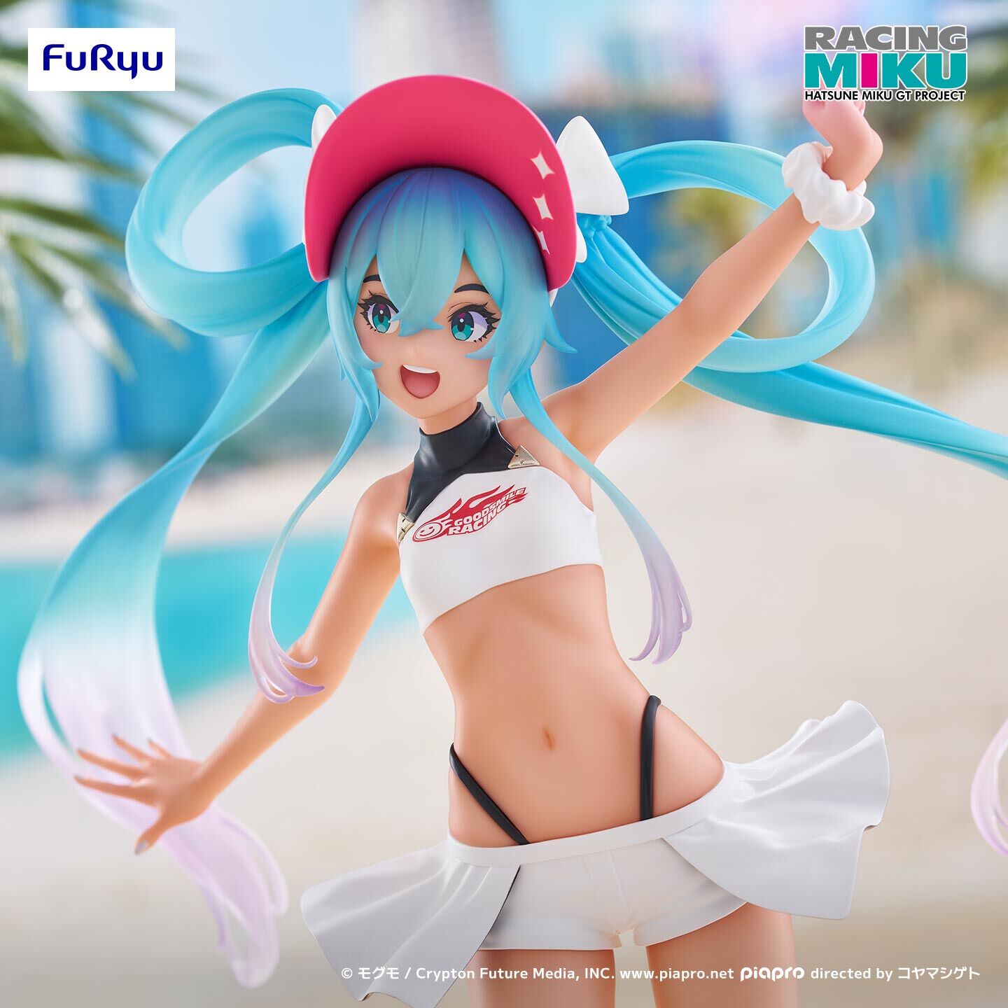 Hatsune Miku - Trio-Try-iT Figure - Racing 2024, Summer Holiday Ver