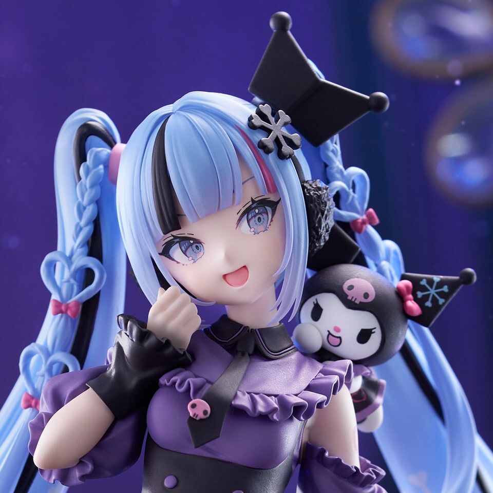 Hatsune Miku X Kuromi - Trio-Try-iT Figure - Snow Miku