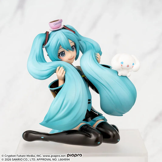 Hatsune Miku x Cinnamoroll - Premium Chokonose Figure - Mofutto ver.