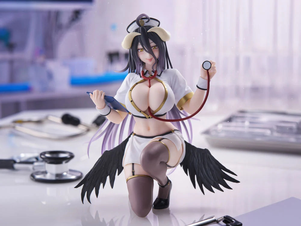 Overlord - Albedo - Desktop Cute - Nurse ver.