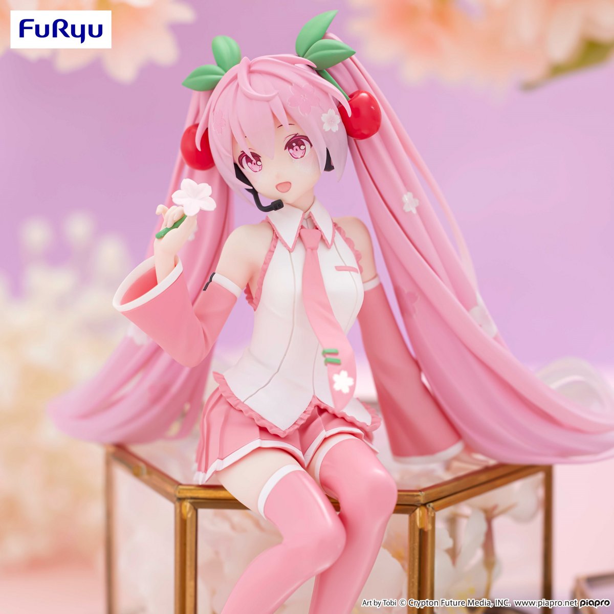 Hatsune Miku Noodle Stopper Figure -Sakura Miku 2024