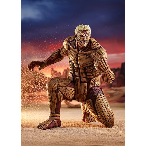 Attack on Titan Reiner Braun Armored Titan Version Pop Up Parade Statue