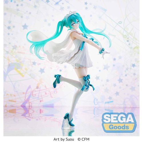 Vocaloid Hatsune Miku 15th Anniversary SUOU Version Super Premium Statue