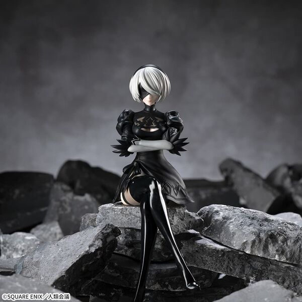 NieR: Automata Ver1.1a - YoRHa No. 2 Type B - Premium Chokonose Figure