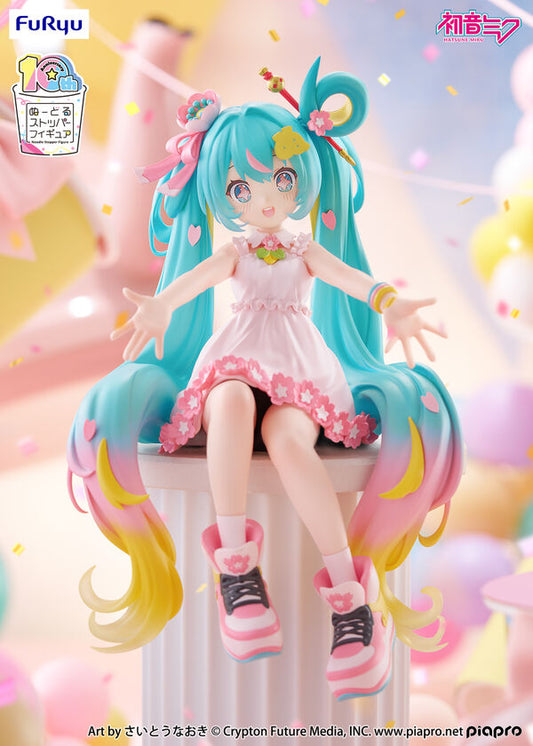Hatsune Miku - Noodle Stopper Figure - 10th Anniversary