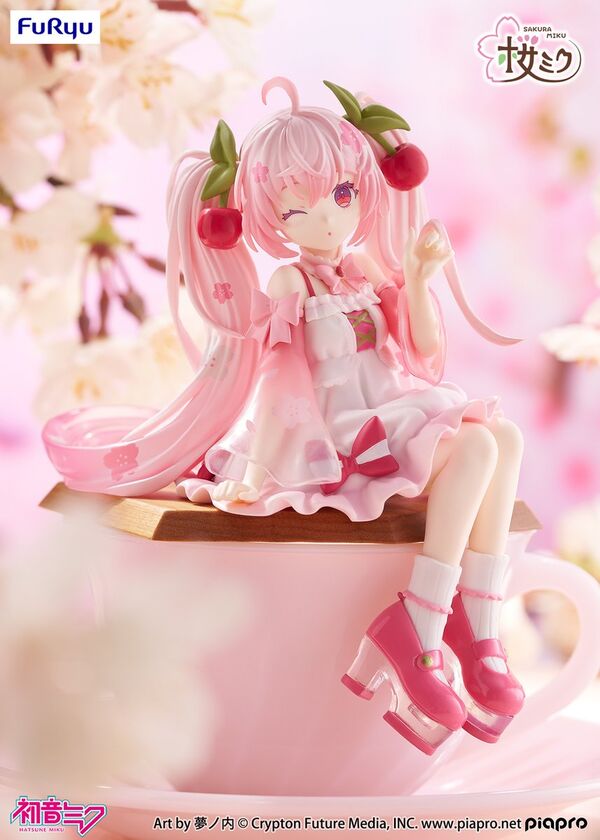 Hatsune Miku - Noodle Stopper Figure - Sakura, 2025, Wink Ver