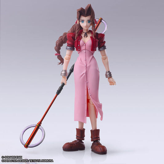 Final Fantasy VII Bring Arts Aerith Gainsborough (Mythril Rod Ver.) Action Figure