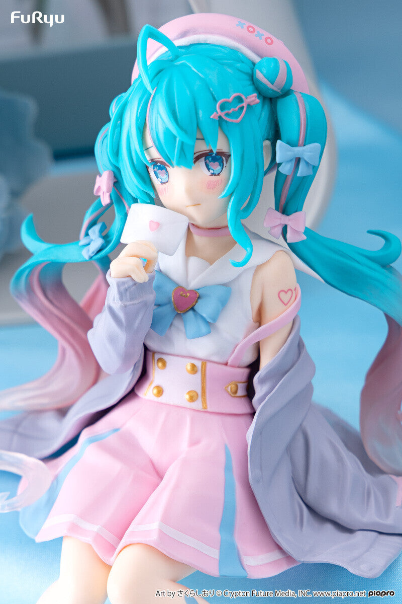 Hatsune Miku - Noodle Stopper Figure - Koisuru Sailor Fuku, Gray ver