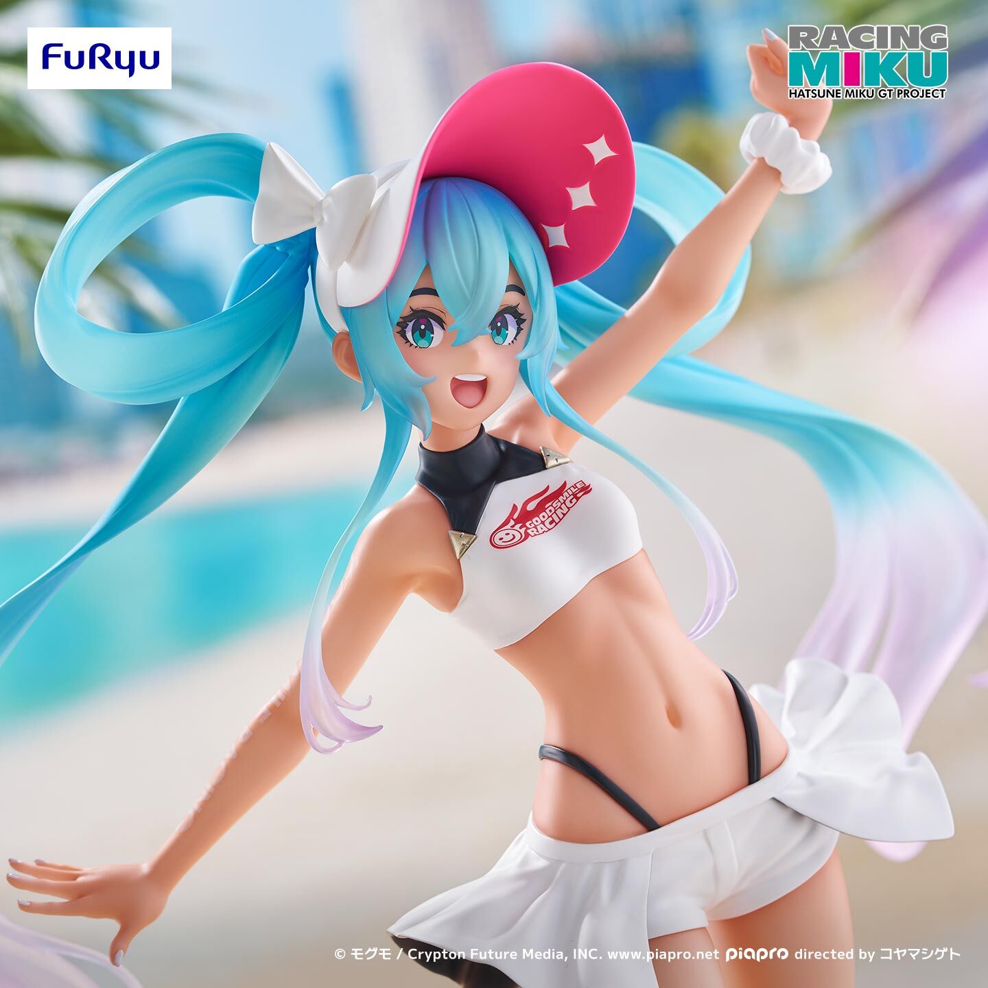 Hatsune Miku - Trio-Try-iT Figure - Racing 2024, Summer Holiday Ver