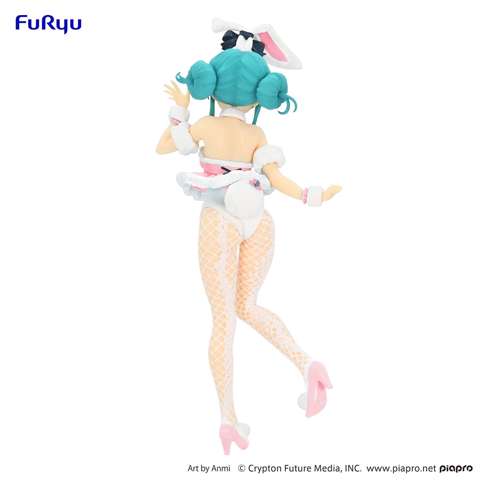 Hatsune Miku White Bunny Rabbit Pink Ver BiCute Bunnies Figure