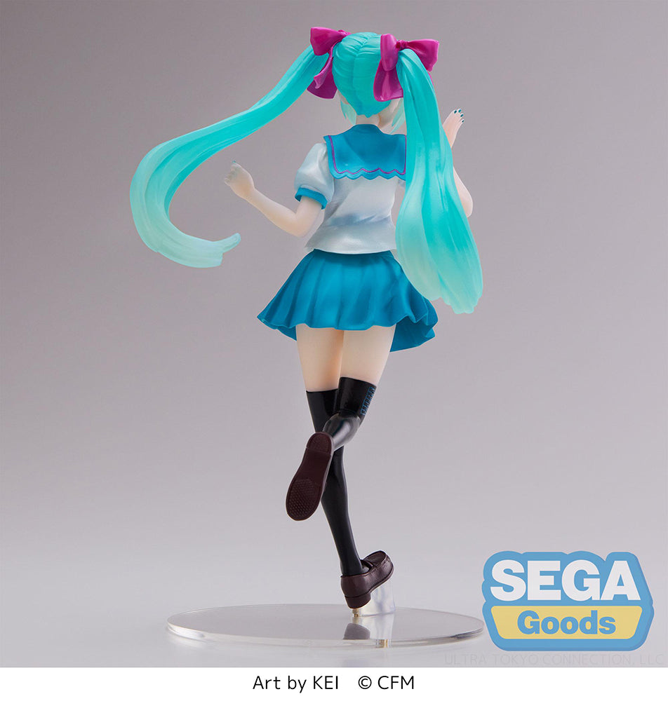 Hatsune Miku 16th Anniversary Kei Ver Vocaloid Luminasta Figure