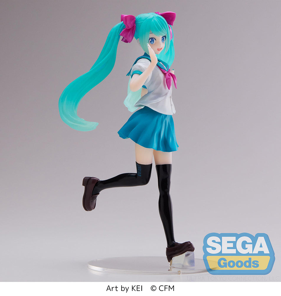 Hatsune Miku 16th Anniversary Kei Ver Vocaloid Luminasta Figure