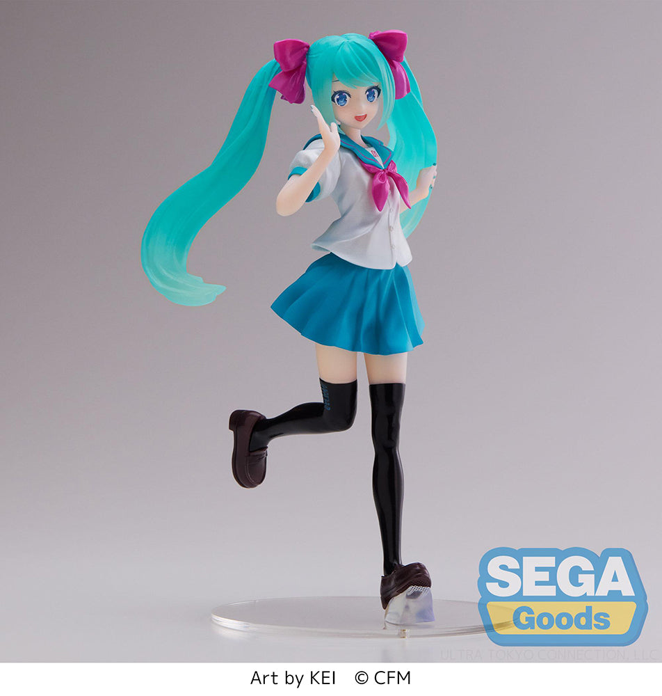 Hatsune Miku 16th Anniversary Kei Ver Vocaloid Luminasta Figure