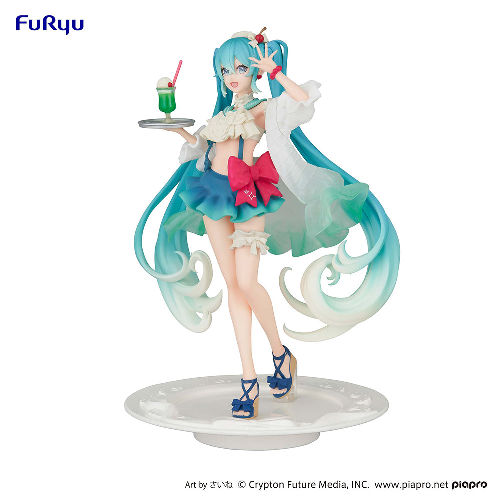 Hatsune Miku Melon Soda Float Ver SweetSweets Series Vocaloid Figure