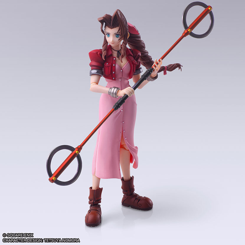 Final Fantasy VII Bring Arts Aerith Gainsborough (Mythril Rod Ver.) Action Figure