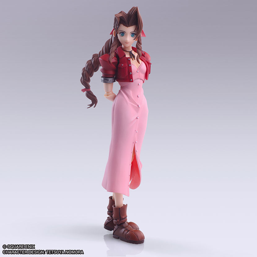 Final Fantasy VII Bring Arts Aerith Gainsborough (Mythril Rod Ver.) Action Figure