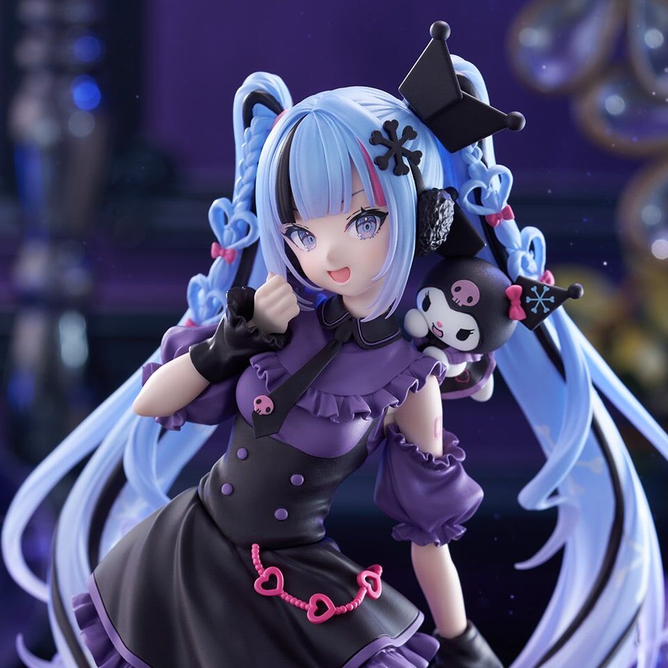 Hatsune Miku X Kuromi - Trio-Try-iT Figure - Snow Miku