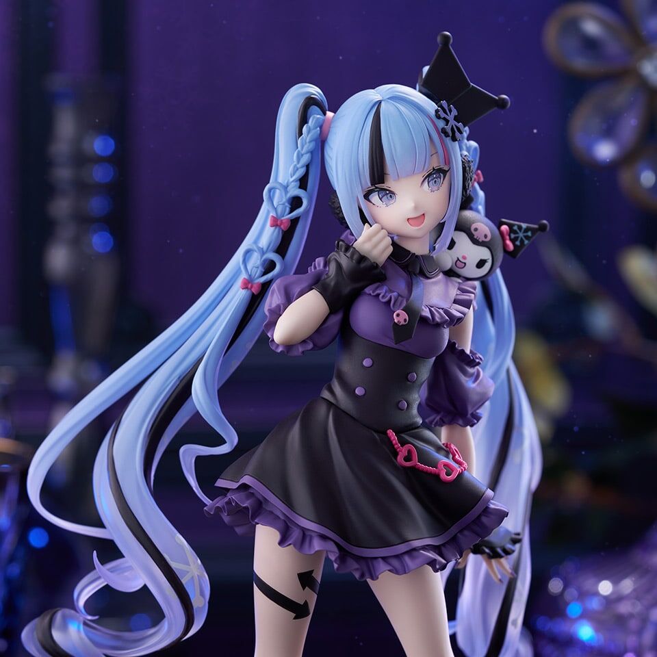 Hatsune Miku X Kuromi - Trio-Try-iT Figure - Snow Miku