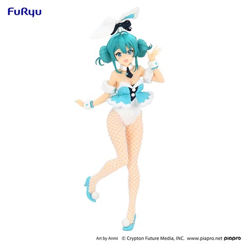 Vocaloid Hatsune Miku White Rabbit BiCute Bunnies Statue