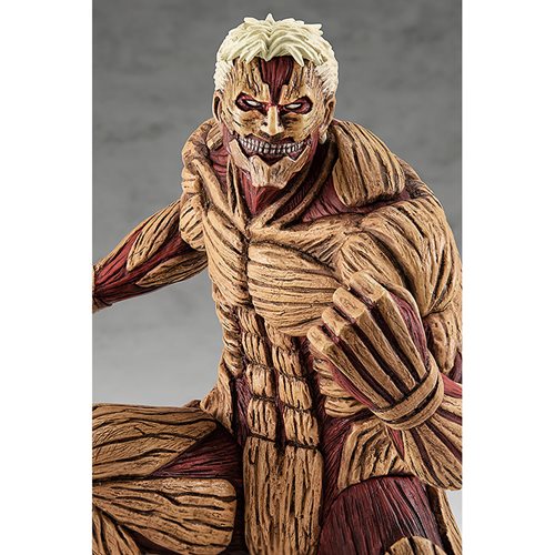 Attack on Titan Reiner Braun Armored Titan Version Pop Up Parade Statue