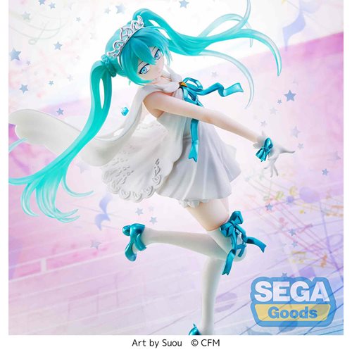 Vocaloid Hatsune Miku 15th Anniversary SUOU Version Super Premium Statue