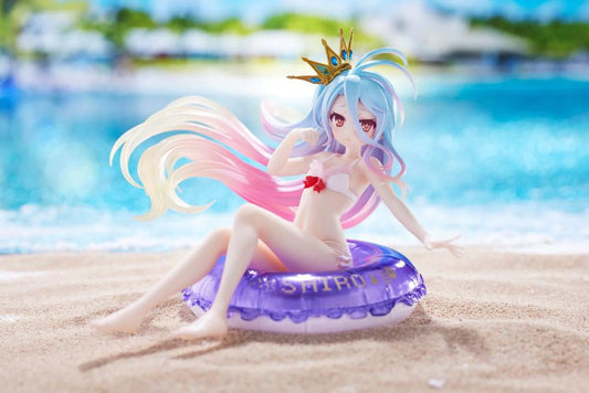 No Game No Life Aqua Float Girls Shiro Figure