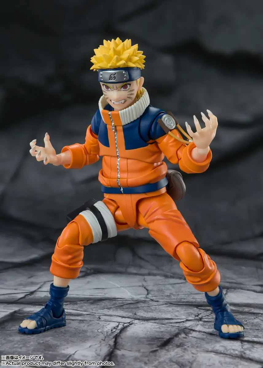 Naruto S.H.Figuarts Naruto Uzumaki (The No.1 Most Unpredictable Ninja) Action Figure