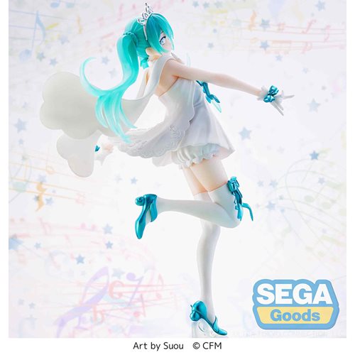 Vocaloid Hatsune Miku 15th Anniversary SUOU Version Super Premium Statue