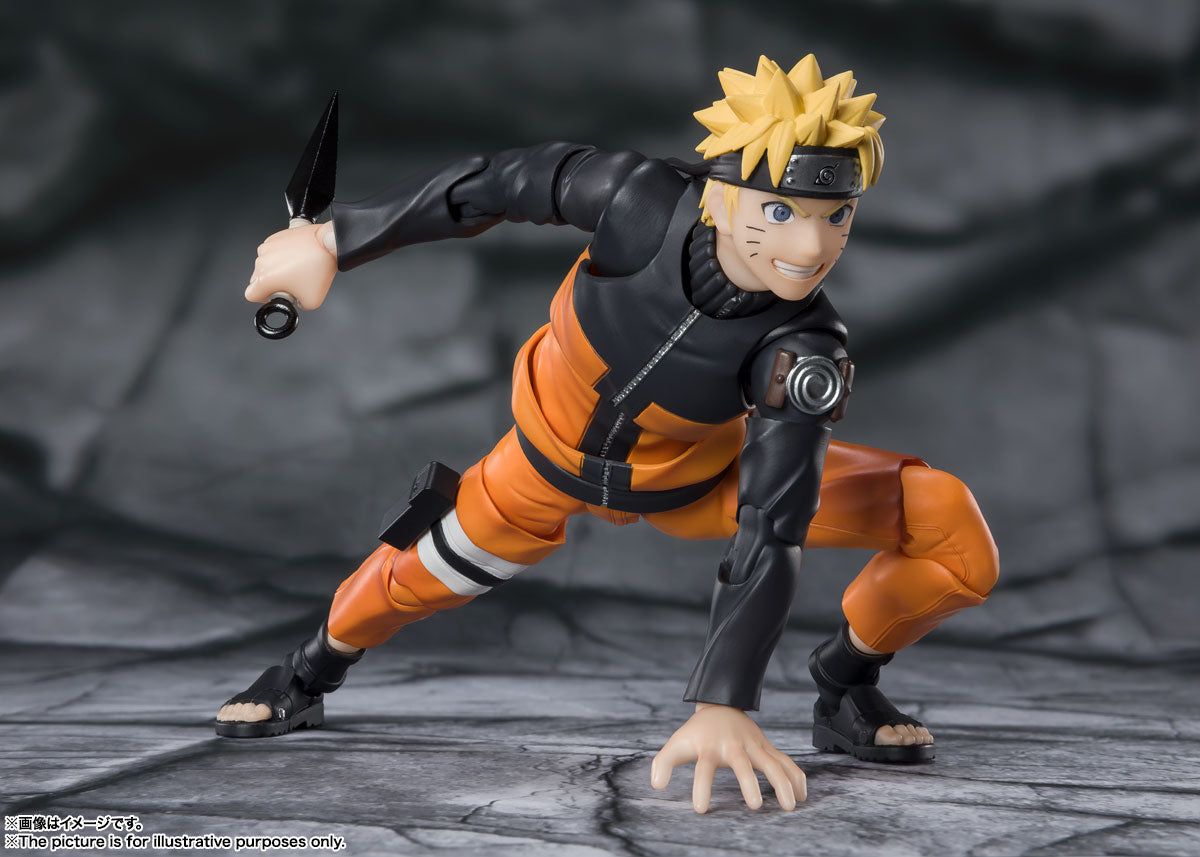 Naruto: Shippuden S.H.Figuarts Naruto Uzumaki (The Jinchuuriki Entrusted with Hope) Action Figure