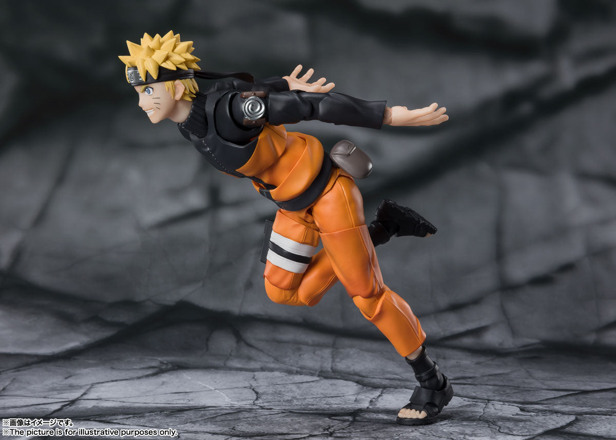 Naruto: Shippuden S.H.Figuarts Naruto Uzumaki (The Jinchuuriki Entrusted with Hope) Action Figure