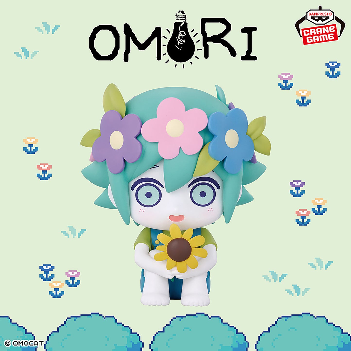 Omori - Basil - Osuwari Figure